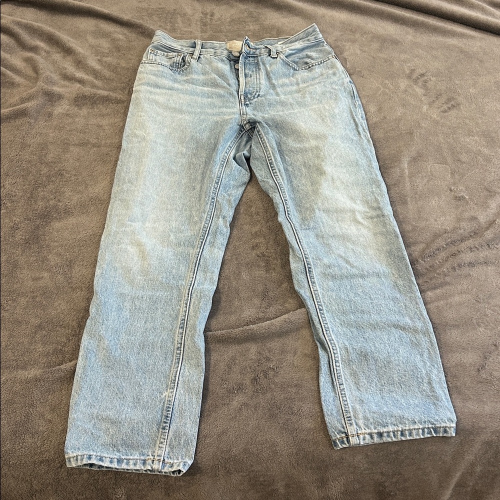 Everlane Light Blue Straight Jeans